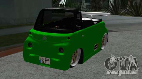 Citroën Ami Cabrio modifiée pour GTA San Andreas