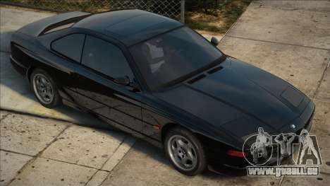 BMW 850CSI Blek pour GTA San Andreas