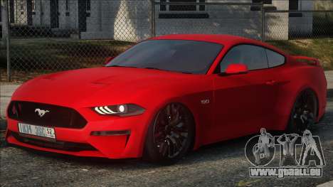 Ford Mustang GT Red für GTA San Andreas