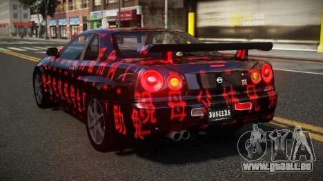 Nissan Skyline R34 Heroshi S13 pour GTA 4