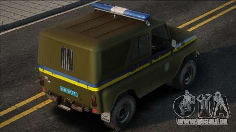 UAZ-31514 Polizeistreifendienst der Ukraine für GTA San Andreas