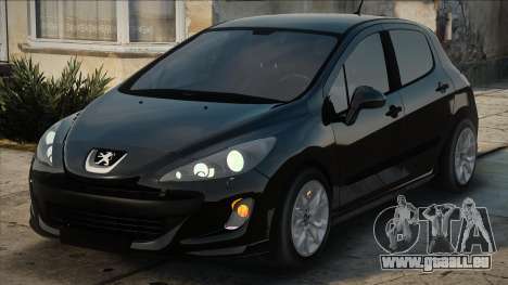 Peugeot 308 Black pour GTA San Andreas