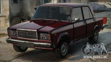 VAZ 2107 Style rouge pour GTA San Andreas