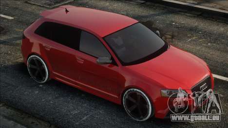 Audi RS3 Red für GTA San Andreas