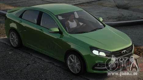 Lada Vesta Sport Green pour GTA San Andreas