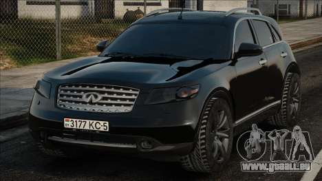 Infiniti FX45 Blek pour GTA San Andreas