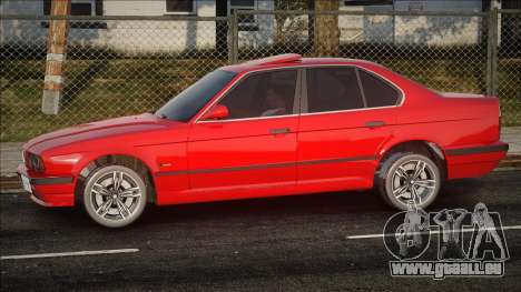 BMW 525 Red pour GTA San Andreas