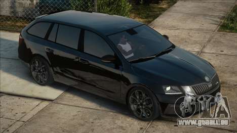 Skoda Octavia RS Black pour GTA San Andreas