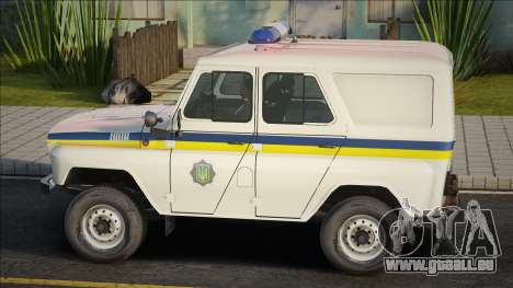 UAZ-31514 Milice de l’Ukraine pour GTA San Andreas