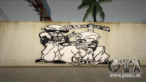 Barrio 18 Street Gang East Los Santos Graffiti pour GTA San Andreas