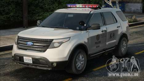 LAPD 2013 Ford Explorer K-9 pour GTA San Andreas