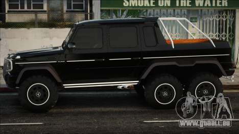 Mercedes-Benz G65 AMG 6X6 Blek pour GTA San Andreas