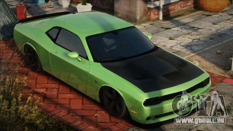 2017 Dodge Challenger Hellcat - Lime Green pour GTA San Andreas