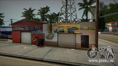 Real Stores Of Los Angeles Mod pour GTA San Andreas