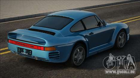 Porsche 959 1987 Blue für GTA San Andreas