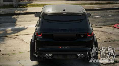 Land Rover Range Rover Mansory Black pour GTA San Andreas