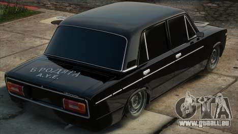 VAZ 2106 Noir Métal pour GTA San Andreas