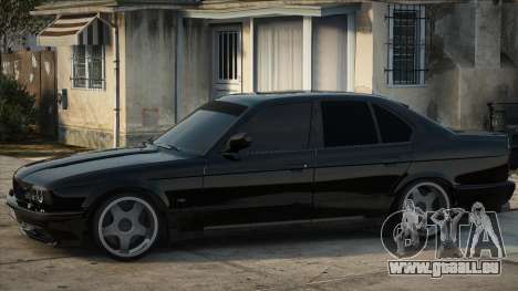 BMW E34 535i Black pour GTA San Andreas