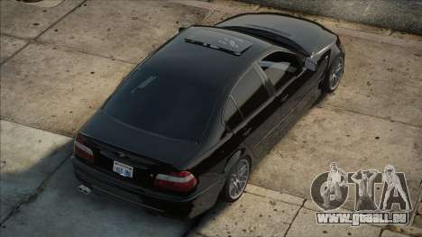 BMW E46 330D Black pour GTA San Andreas