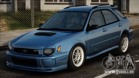 Subaru Impreza Wagon Blue für GTA San Andreas