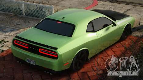 2017 Dodge Challenger Hellcat - Lime Green pour GTA San Andreas