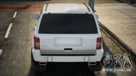 Jeep Grand Cherokee ZJ White für GTA San Andreas