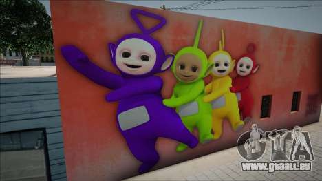 Teletubbies Wandbild für GTA San Andreas