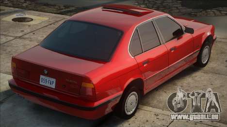 BMW E34 Red pour GTA San Andreas