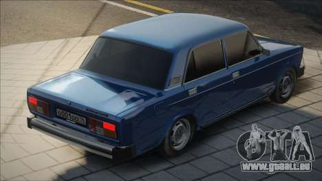 VAZ 2107 Blau Schaft für GTA San Andreas