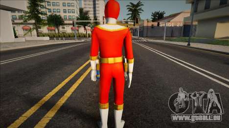 Red Zeo Ranger (Power Rangers Zeo) für GTA San Andreas