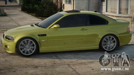 BMW M3 E46 Yellow pour GTA San Andreas