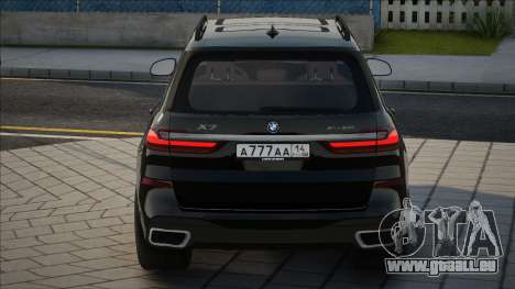 BMW X7 G07 Dia pour GTA San Andreas