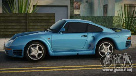 Porsche 959 1987 Blue pour GTA San Andreas