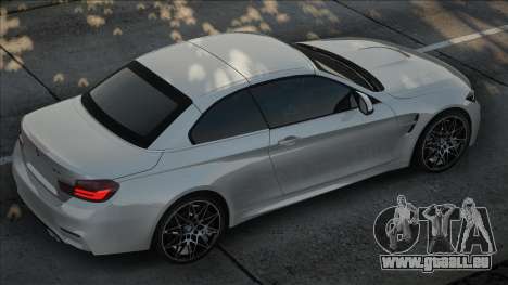 BMW M4 Convertable 2017 Stock pour GTA San Andreas