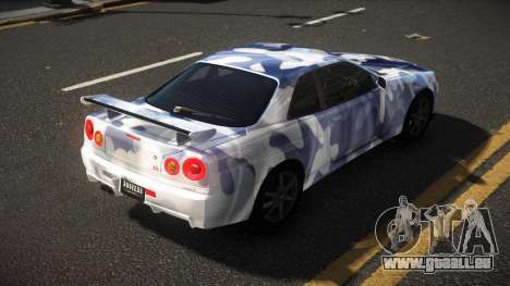 Nissan Skyline R34 Heroshi S10 pour GTA 4