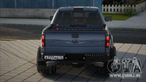 Ford Raptor SVT 2012 Dia für GTA San Andreas