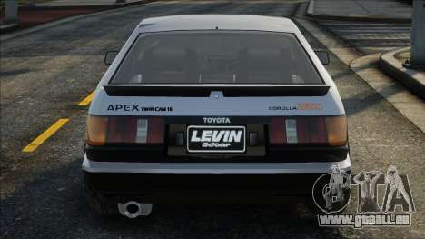 Toyota Corolla Levin GT-APEX (AE86) pour GTA San Andreas