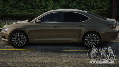 Skoda Superb Grey für GTA San Andreas