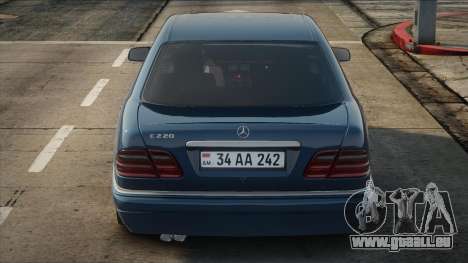 Mercedes-Benz E220 Blue für GTA San Andreas