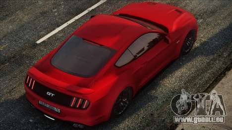 Ford Mustang GT Red für GTA San Andreas