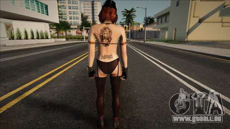 Skin De Halloween Version Argenta v1 für GTA San Andreas