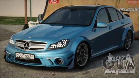 Mercedes-Benz C63 AMG Riot für GTA San Andreas