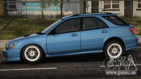 Subaru Impreza Wagon Blue pour GTA San Andreas