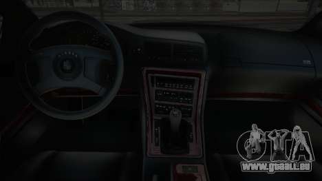 BMW 850CSI Blek für GTA San Andreas