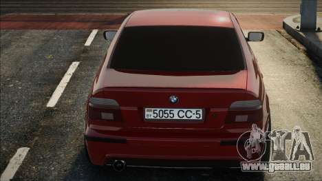 BMW 540i e39 RED pour GTA San Andreas