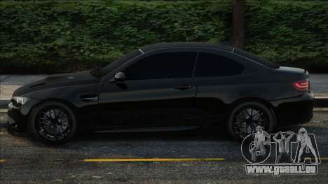 BMW M3 E92 Black pour GTA San Andreas