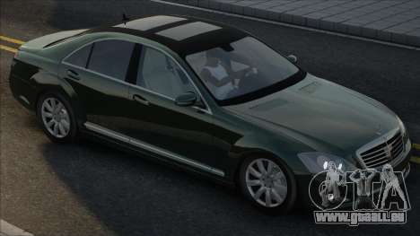 Mercedes-Benz S500 w221 Green für GTA San Andreas