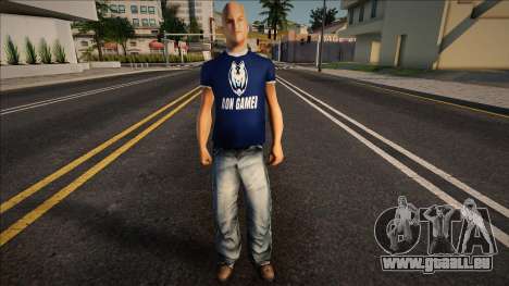 Aongamer Skin pour GTA San Andreas