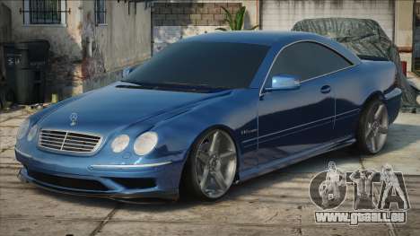 Mercedes-Benz CL63 AMG Blue pour GTA San Andreas