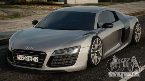 Audi R8 2013 Silver für GTA San Andreas